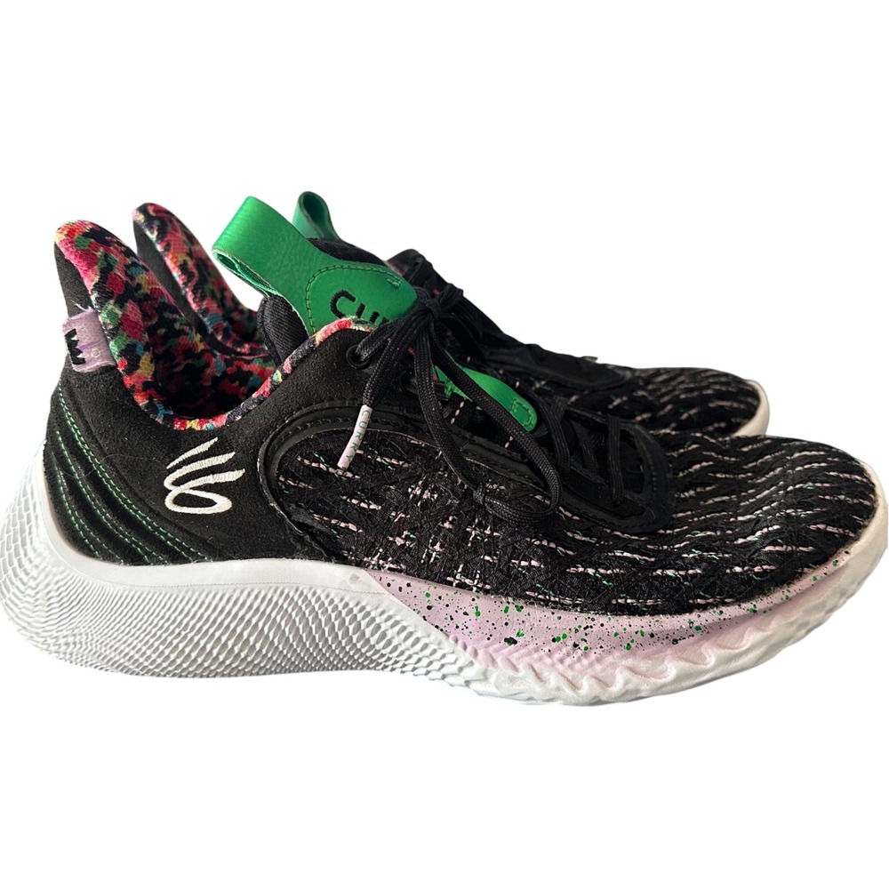 Under Armour Stephen‎ Curry Flow 9 Black Multicolor Basketball Shoes Mens